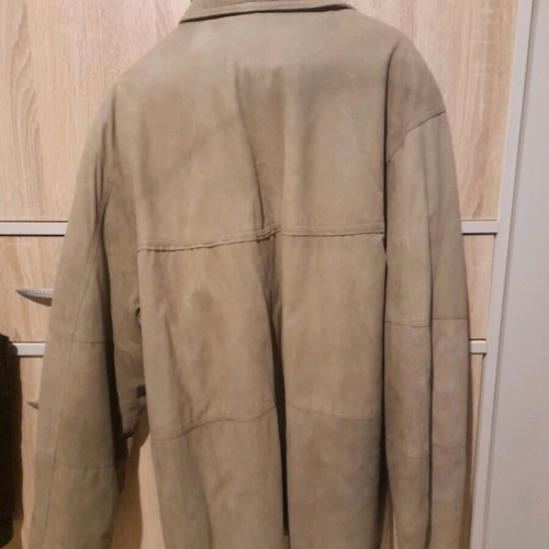 Chloe leather beige jacket size L in excellent condition