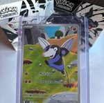 Drilbur Card (BLK 124) Black Bolt new in sleeve and toploader