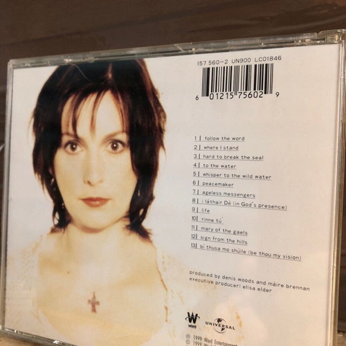 Whisper to the Wild Water CD used, Maire Brennan