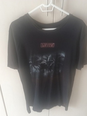 Levi's t shirt used, men's size L, black