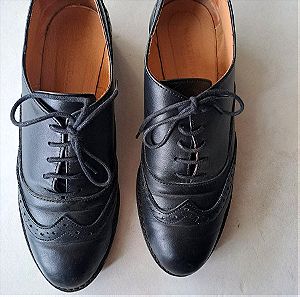 Oxford δερμάτινα παπούτσια Νο. 38