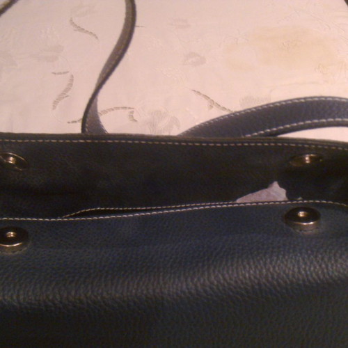 Barbara Milano women's bag in raff color made of soft synthetic material
