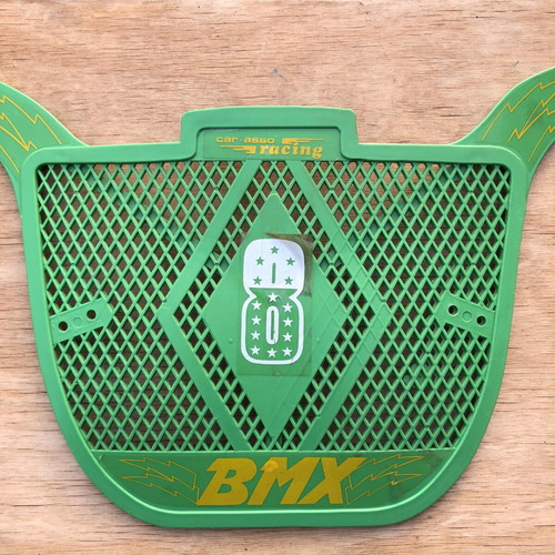 BMX Vintage Bicycle Handlebar Decoration Green Number 8 Car Asso Racing New