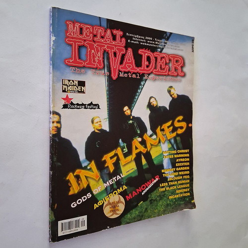 Metal Invader Magazine Issue 47 2000 used