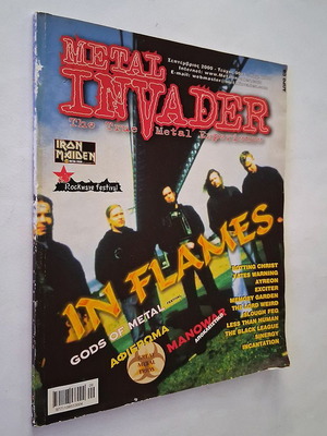 Metal Invader Magazine Issue 47 2000 used