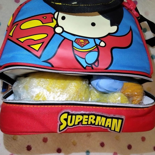 Superman insulated lunch bag, shoulder strap, 4.5lt