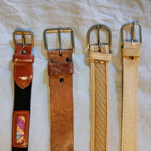 Belts used from the 80s