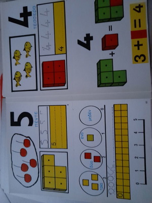 Number learning cards 1 to 10 new