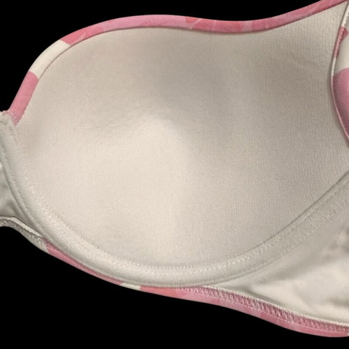 Guess bikini top new, size M, white pink
