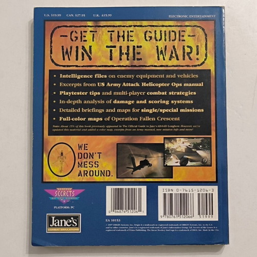 Strategy Guide - Longbow 2 like new, in English