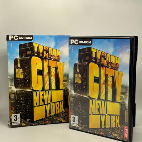 Tycoon City New York PC game used, action adventure
