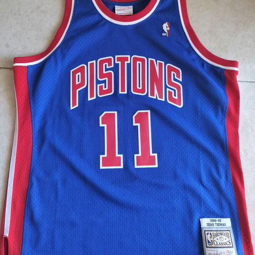 NBA κλασική εμφάνιση Detroit Pistons XL σαν καινούργιο γνήσιο Mitchell and Ness
