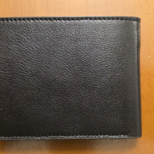 Mont Blanc wallet like new, black with coin case