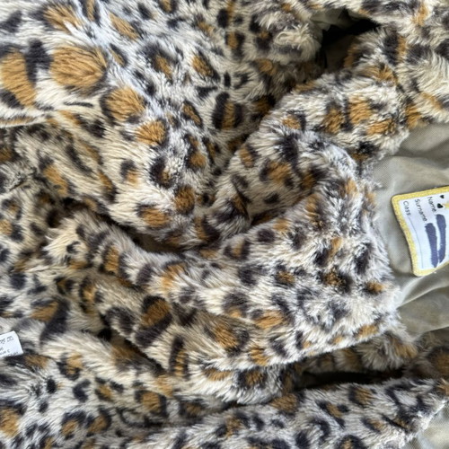 Orchestra Khaki Parka with Hood and Faux Fur for Girls, Like New