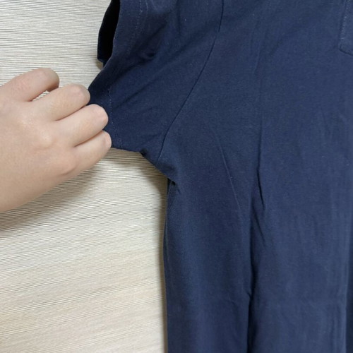 Abercrombie & Fitch navy blue cotton t-shirt Small, brand new