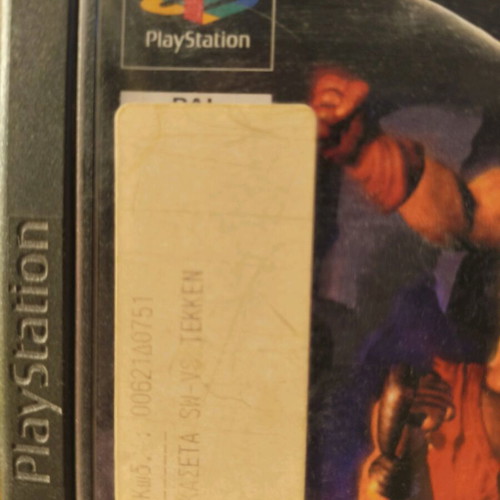 Tekken 1 CD used for Sony PlayStation 1