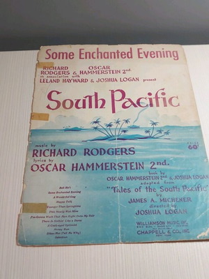 Some Enchanted Evening παρτιτούρα για πιάνο και φωνητικά από το South Pacific