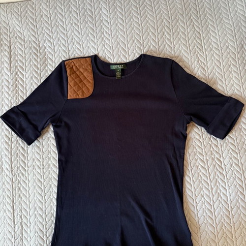 Ralph Lauren blue blouse size Medium like new