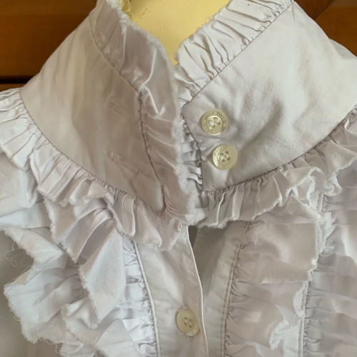 ZINI White shirt like new, slim fit, size L
