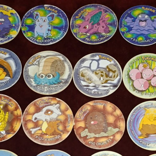 Pokémon Tazos 1 used from Cheetos