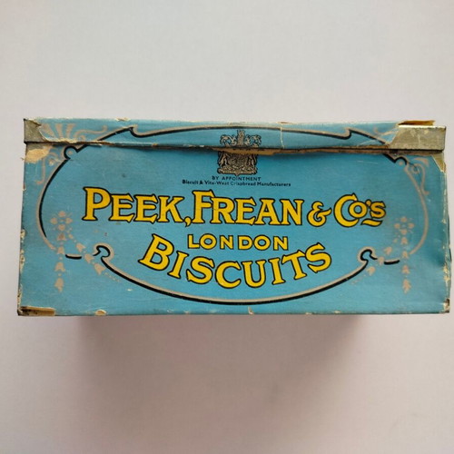 Peek Frean's Biscuits Vintage Metal Biscuit Tin Used
