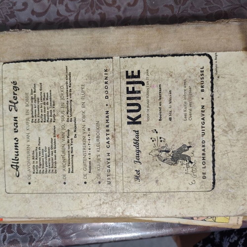 Tintin comic collection used, Kuifje magazine edition 1960