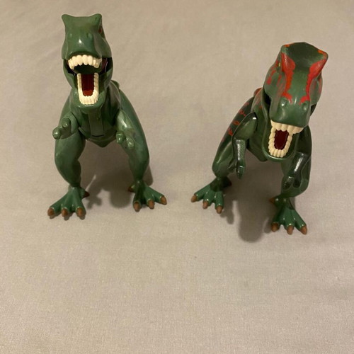 Playmobil dinosaurs used