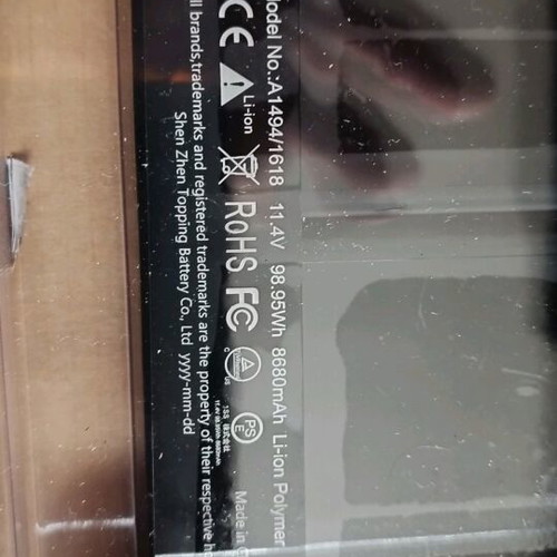 Laptop batteries new with damaged packaging for various models