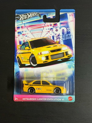 Hot Wheels Evo yellow sealed