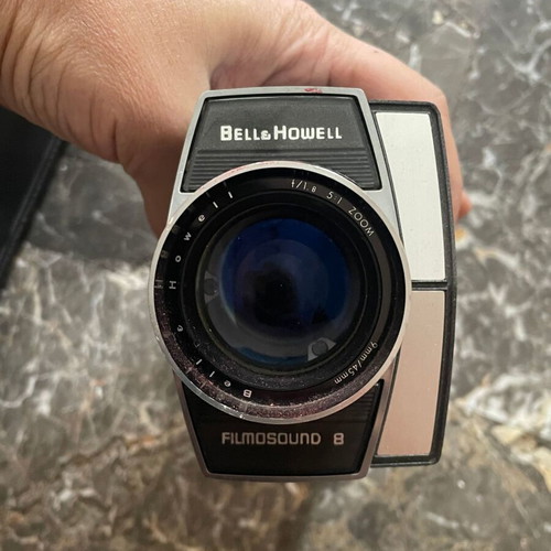 Bell & Howell Filmosound 8 vintage camera used