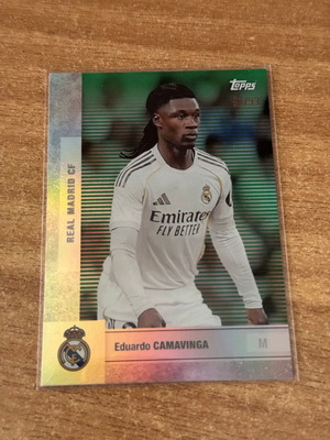 Topps 2026 Eduardo Camavinga κάρτα Real Madrid καινούργια