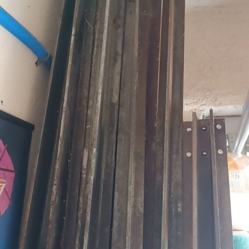 Taf solid iron bars 60x5x2.50cm new