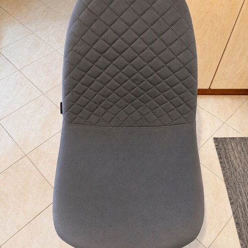 Chairs new, set of 4, with stain-resistant fabric