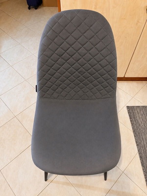 Chairs new, set of 4, with stain-resistant fabric