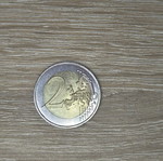 2€ επετειακό συλλεκτικό UEFA euro 2016 France σαν καινούργιο