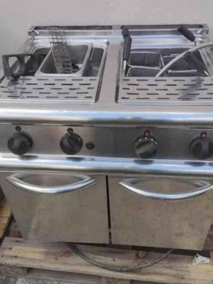 Professional pasta boiler like new, gas-powered