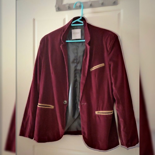 NewWear purple corduroy jacket, size Large