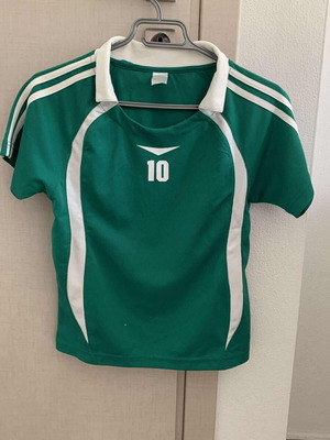 Детски футболен екип ПАЙКТАРАС зелен номер 10 като нов