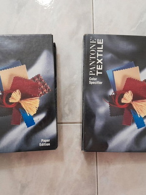 Pantone Textile Color Specifier Color Guide 2 Volumes used