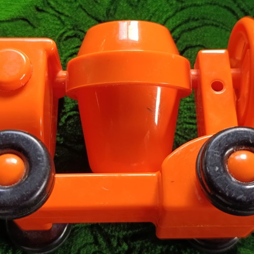 Bob the Builder orange cement mixer toy