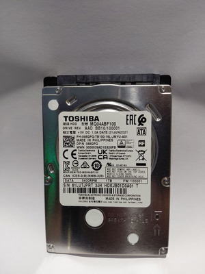 Toshiba 1TB 2.5" Hard Drive New for Laptop Console Desktop