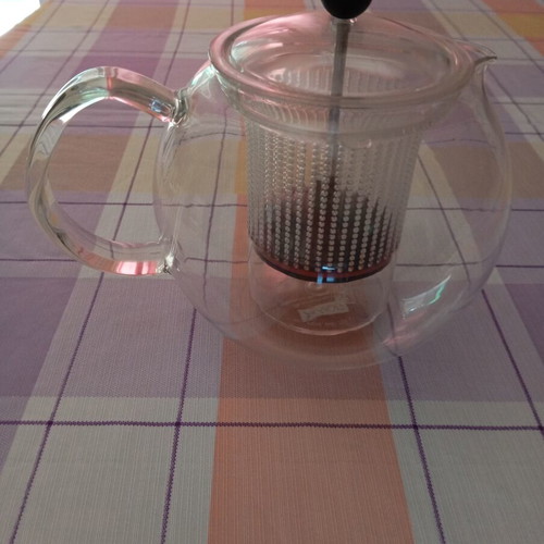 Bodum Assam Tea Press teapot with plunger system