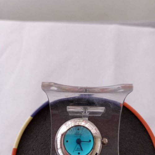 Vintage Valido Orologi Ring Watch turquoise silver, like new