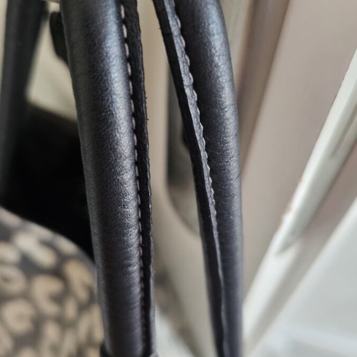 Furla shoulder bag, grey and beige
