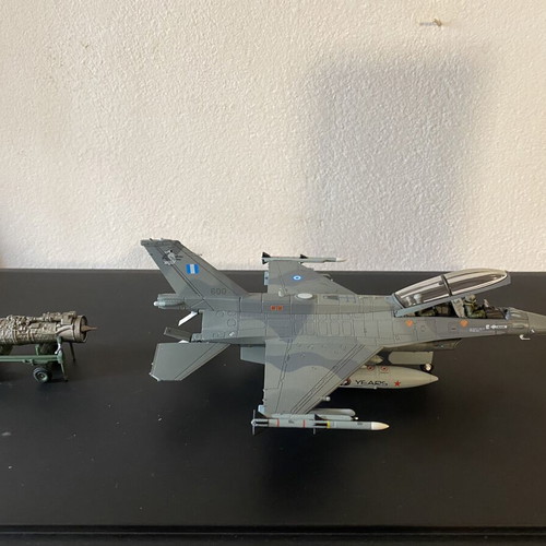 F-16D Block 52+ HAF 337 Mira Ghost Have Glass II model like new