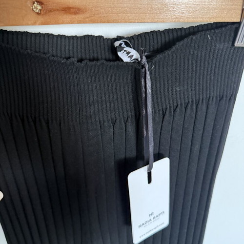 Nadia Rapti knitted pants new, size S 36 8, black