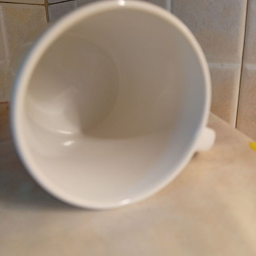 Cup new with images, height 9cm
