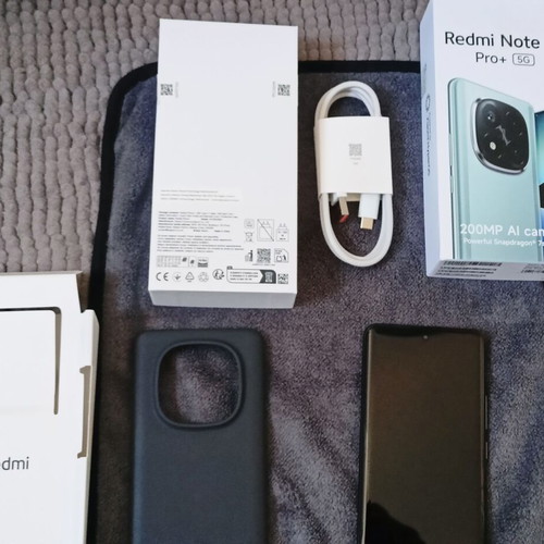 Xiaomi Redmi Note 14 Pro+ 5G Dual SIM smartphone, 8GB RAM, 256GB, black