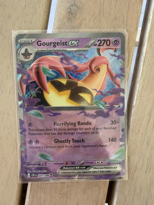 Pokemon TCG Gourgeist ex #041 CRI Chaos Rising new