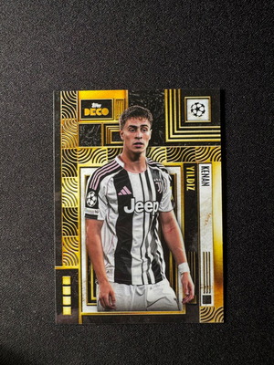 Κάρτα 2025/26 Topps Deco UEFA Champions League Kenan Yildiz Juventus σαν καινούργιο
